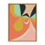 «Retro Floral 4» par Alicia Bock, reproduction d'art sur toile encadrée