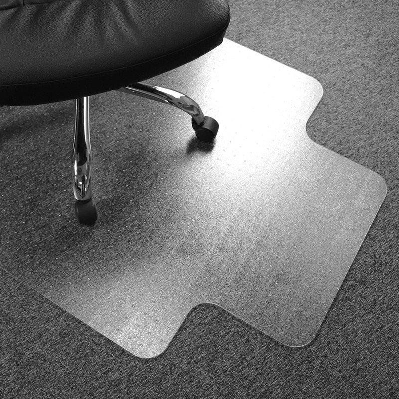 Advantagemat® PVC Chair Mat for Carpets up to 6mm, Included, 90 cm W x 120 cm D
