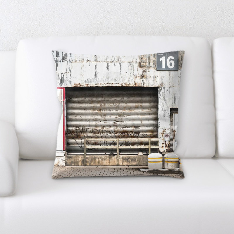 Microsuede Reversible Throw Pillow
