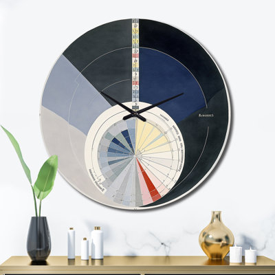 Horloge murale Universal Blossoming Pastel Harmony VI