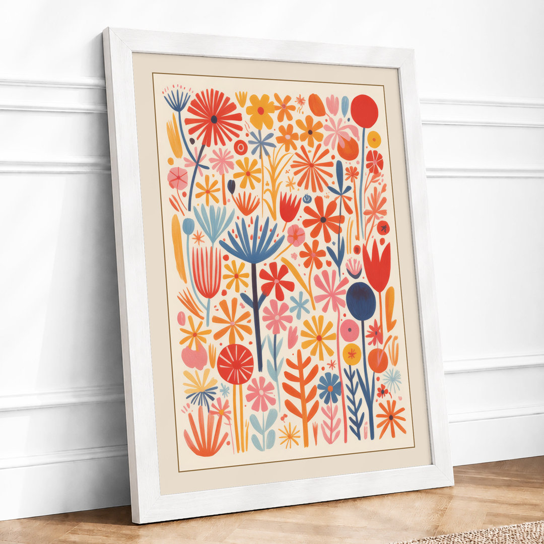 Wildflower Meadow Botanical - Framed Print