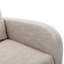 Chaise berçante confortable à haut dossier en polyester de conception moderne Essential