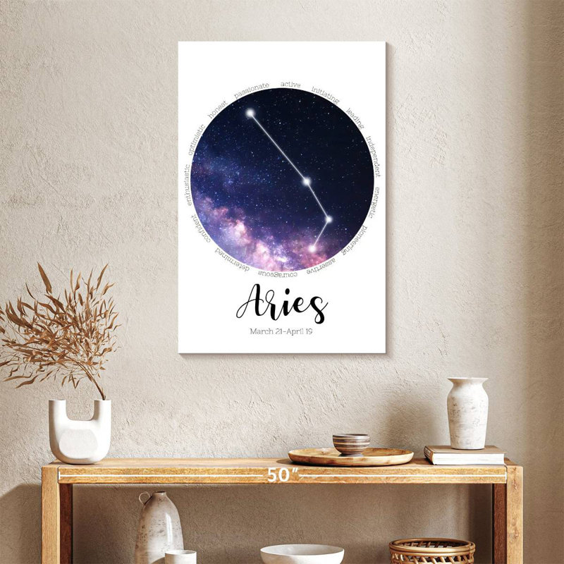 Aries Star Constellation, H 36 po x l 24 po