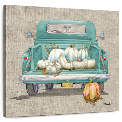 Mehar White Pumpkin Truck