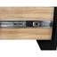 Table basse Hearth & Haven Wallace avec 4 compartiments de rangement cachés, brun