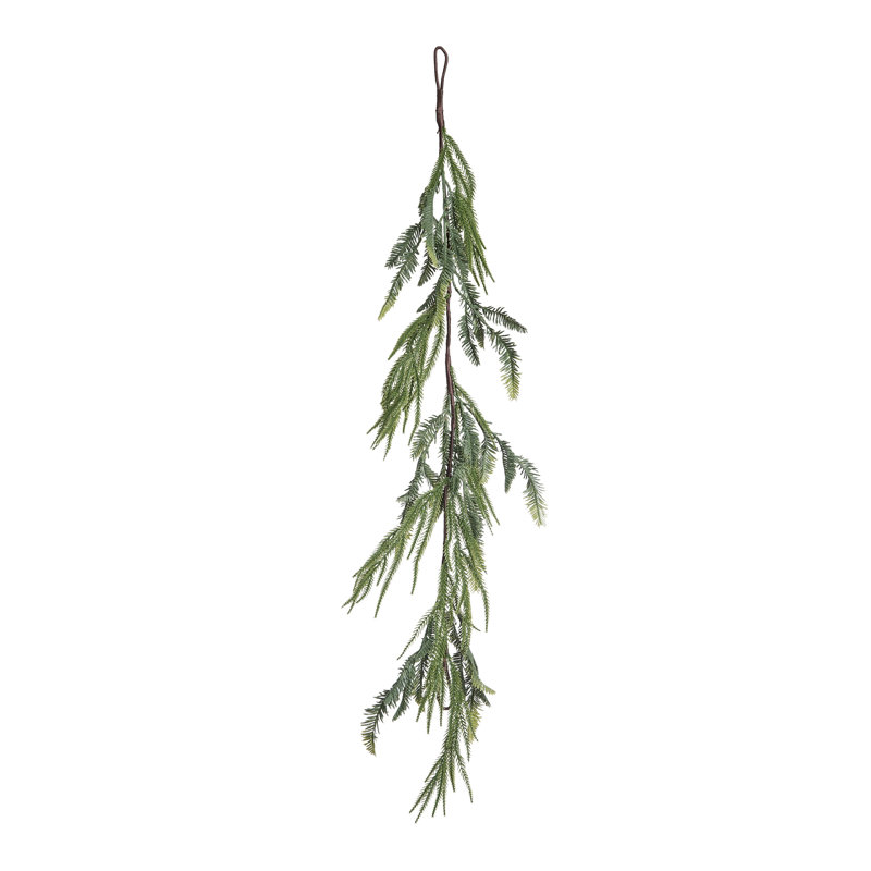 Guirlande florale suspendue Norfolk Real Feel, décoration de Noël