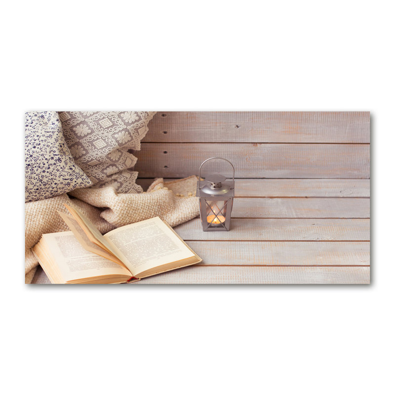 Relax At The Book - Wrapped Canvas Print
