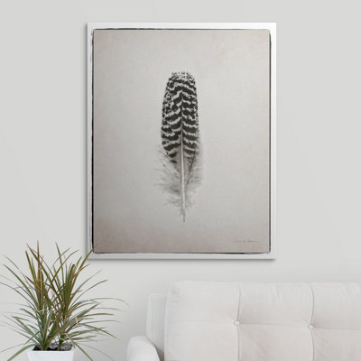 « plumes i noir et blanc » par marie van swearingen, impression