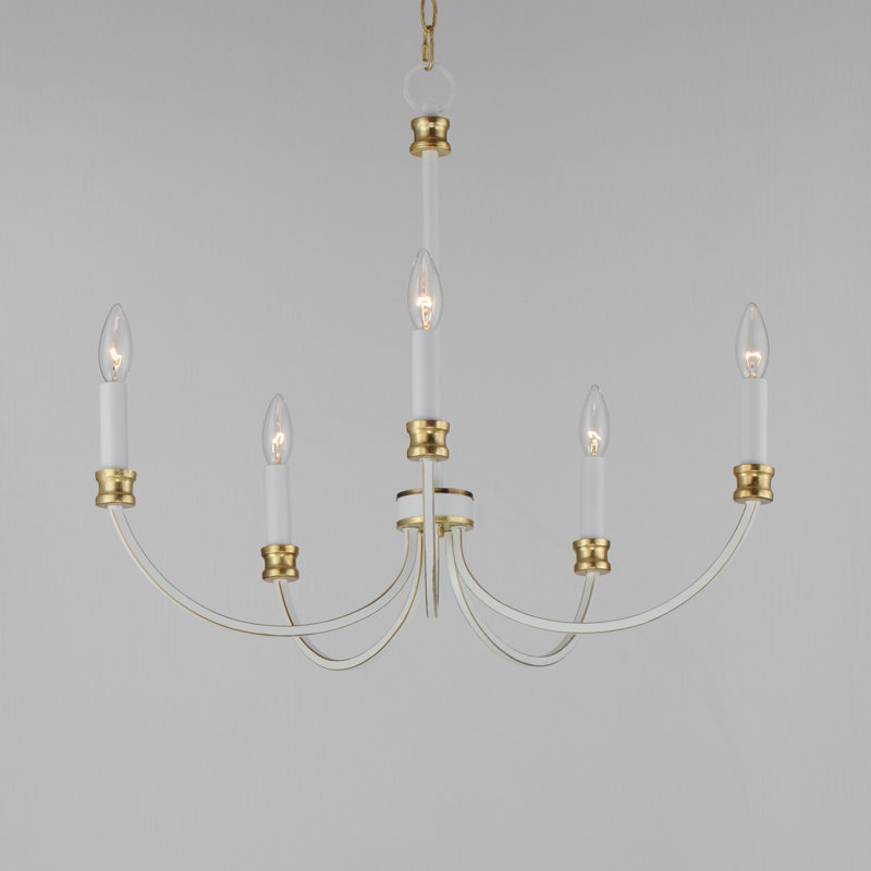 Sateria 5 - Light Dimmable Classic / Traditional Chandelier