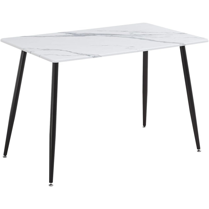 Metal Base Dining Table