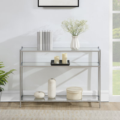Carolina Console Table with Shelves by Willa Arlo Interiors