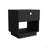 1 Drawer Nightstand, Open Lower Shelf, Secure Storage