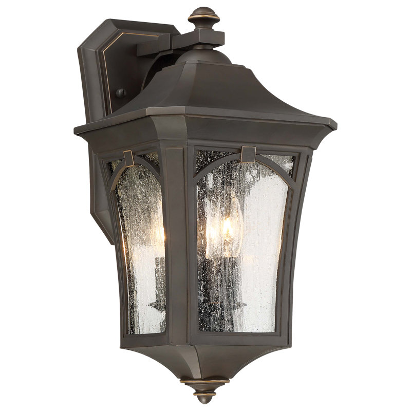 Coyan Aluminum Wall Light, 15.75" H x 8.5" W x 10" D