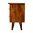 13.7795'' W Solid Wood Nightstand