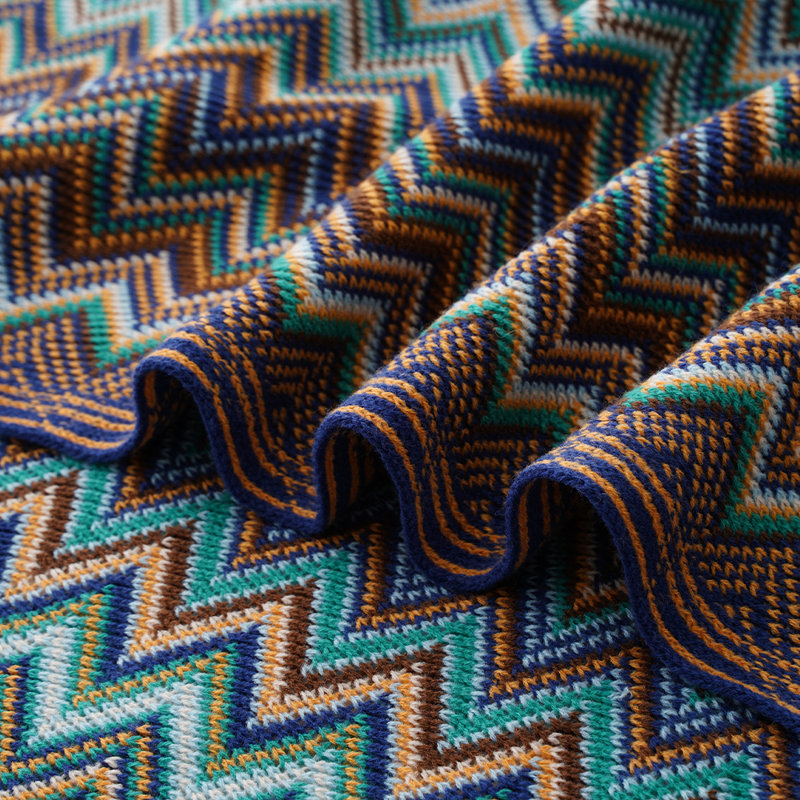 Boho Throw Blanket Knit Tassel Decorative Throw Blanket Lightweight Mexcian Blanket Afghans Blanket For Bed Couch Sofa, Blue
