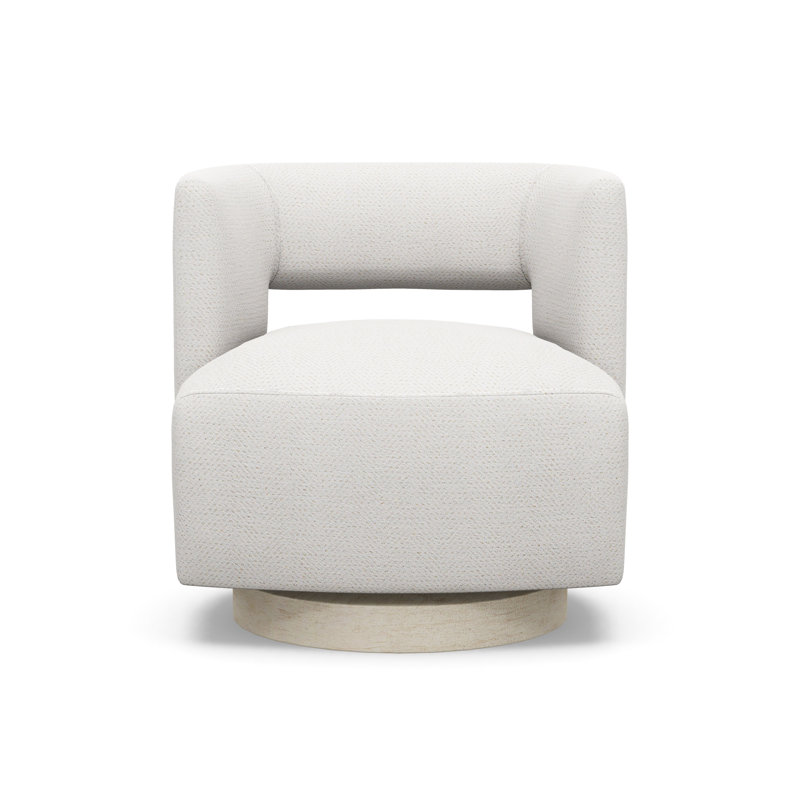 Crystle Swivel Barrel Chair, 8240-99, Sandstone