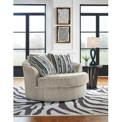 Fauteuil pivotant et demi de 56 po de largeur Springlake