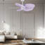Alessandra Tropical - Five Blade Ceiling Fan - Matte White Finish - Matte White Blades-1004283743-1004283733