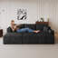 Canapé modulaire 95 "avec 2 repose-pieds Cloud-129116930