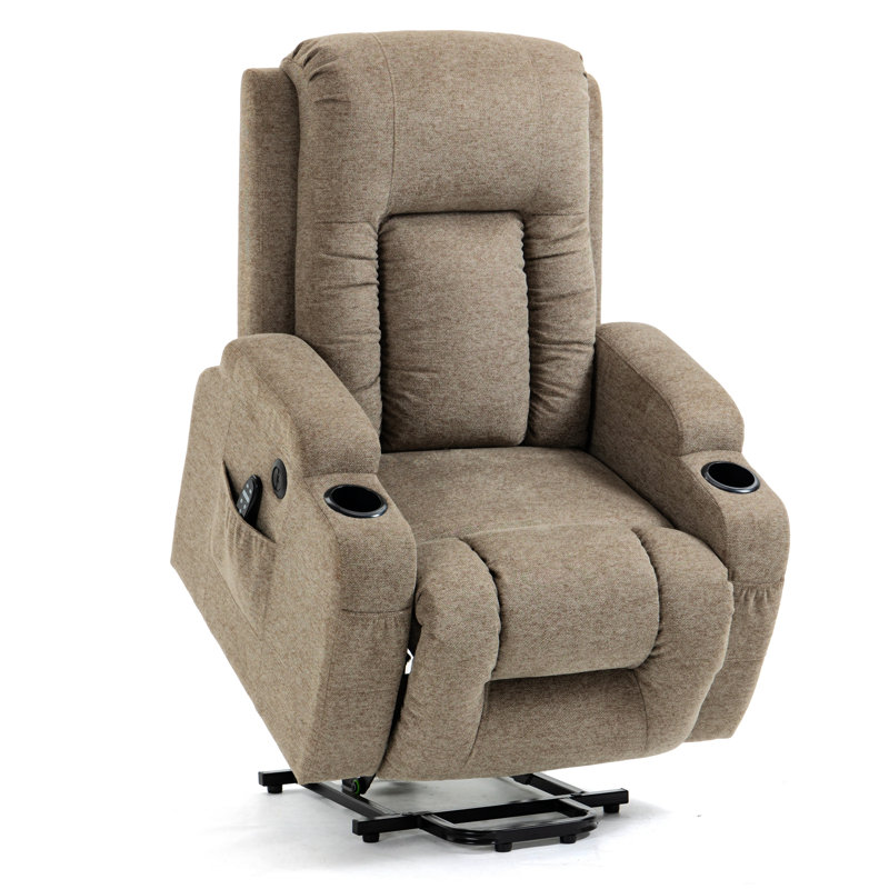 Fauteuil Kayelani, Velours brun