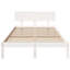 Vidaxl Bed Frame With Headboard Solid Pine Wood-113970908-113970883