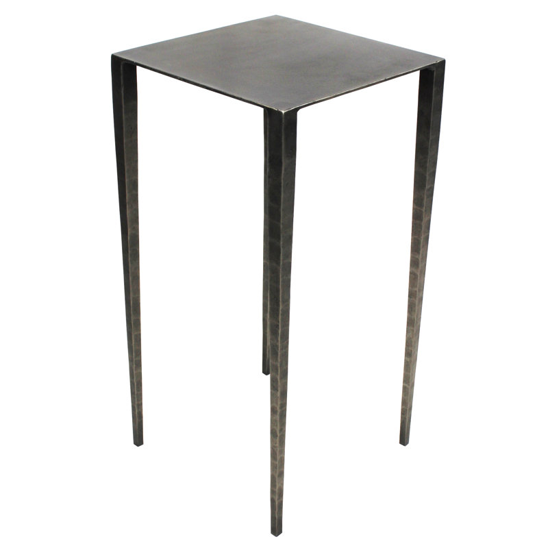  Table d'appoint Noah Iron - Finition nickel antique