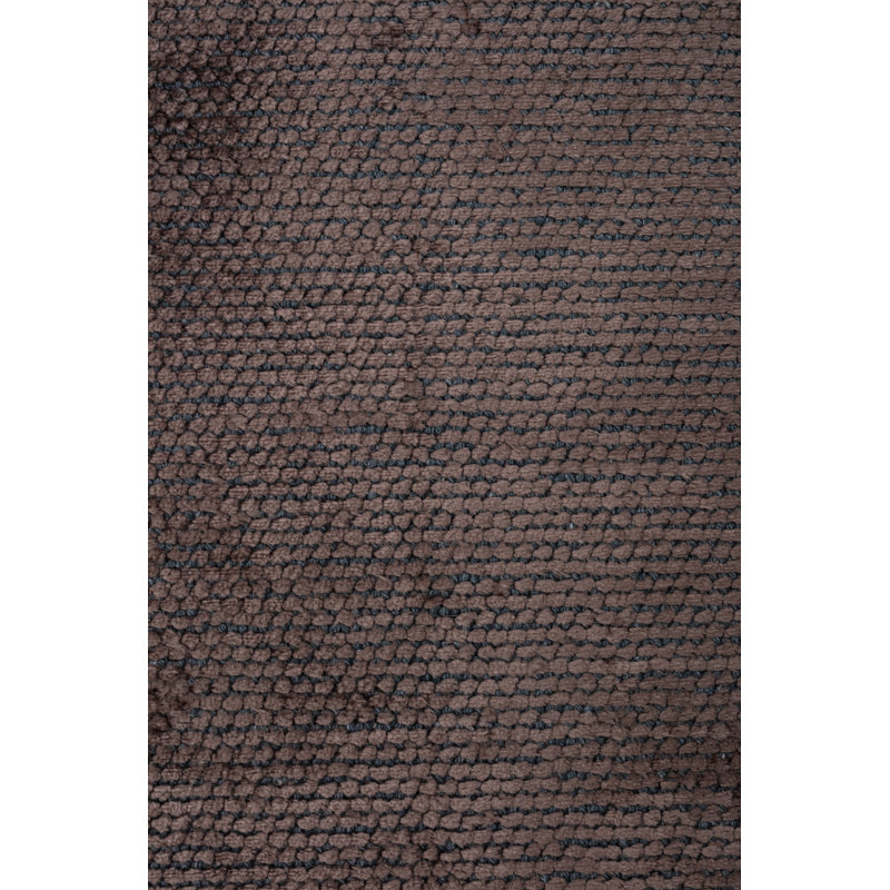 Rapture Brown/Black Luxury Area Rug, Rectangle 7'10" x 11'2"