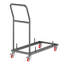 Chariot pliant pour 25 chaises en forme de L horizontal pour 300 chaises