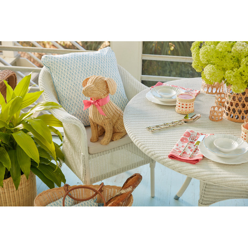 Amanda Lindroth Potcake Wicker Dog (Lg)