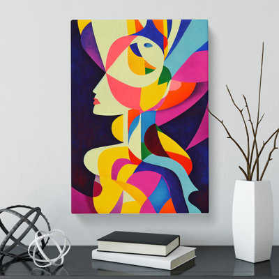 Angel Abstract - Wrapped Canvas