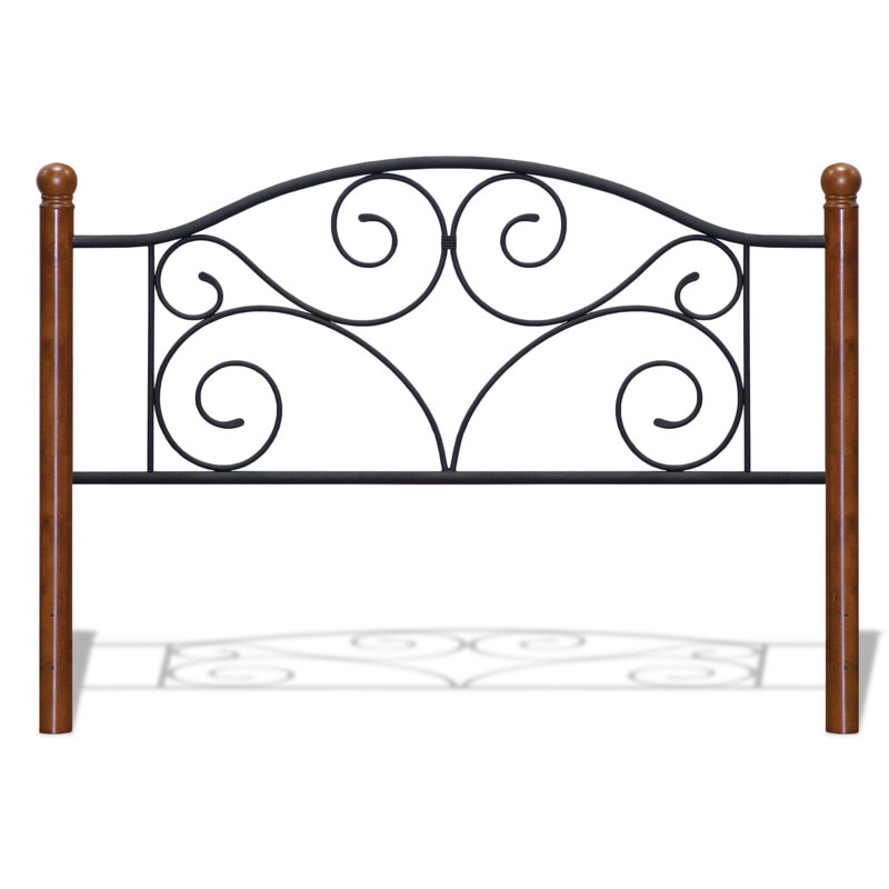 Analisha Solid Wood Open-Frame Headboard and Footboard, King