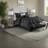 Elegant Black Tufted Polyester Bedding Sets King Size