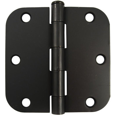 Charnière de porte simple à billes H 3,5 po x l 3,5 po
