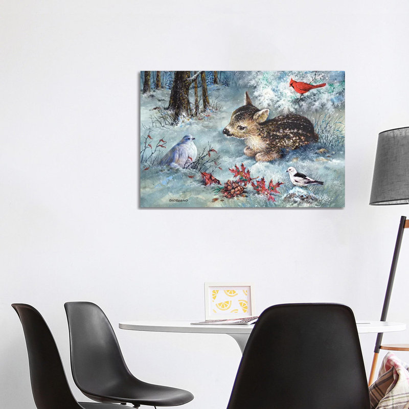 «Tell Me a Story» par Giordano Studios - peinture sur toile tendue, H 26 po x l 40 po x P 1,5 po