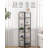 Corner Shelf Stand, Corner Bookshelf, Storage Standing Shelf Unit with Metal Frame, Plant Stand, Bookcase for Living Room, Home Office, Bedroom, 6-Tier Greige-1331860968-1331860972