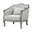 Fauteuil capitonné l 37 po Loumans-111668241-111668244