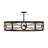 Glass Semi Flush Mount