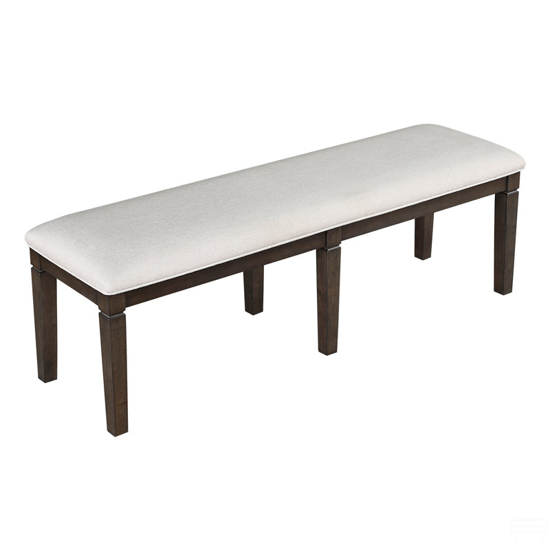 Banc 1pc Siège rembourré en bois