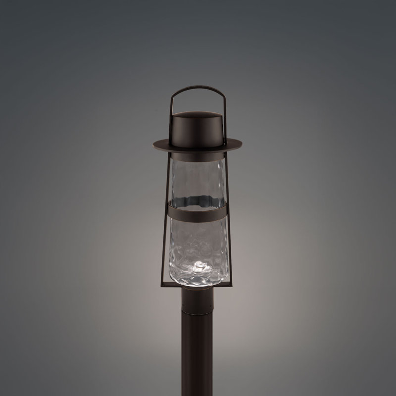 Balthus Dimmable LED Outdoor Post Light, 3000K Color Temperature, Oil Rubbed Bronze