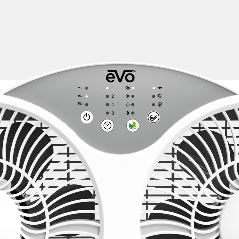EVO Electronic Remote Twin Window Fan