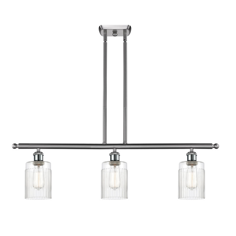 Caplinger 3 - Light Kitchen Island Pendant, No Bulb Included, Brushed Satin Nickel