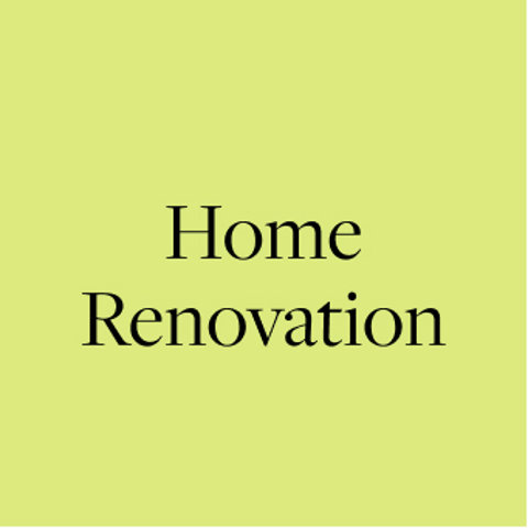 Save on Home Renovation