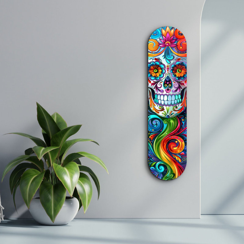 Peinture décorative en verre trempé