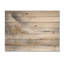 «Pure Golden Winter Beach Landscape I», reproduction sur bois de plage - sur bois de pin naturel-579290170