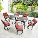 Gaiser Square 6 - Person Dining Set with Cushions