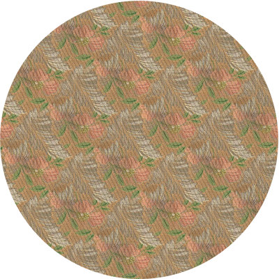 Tapis brun / gris Alberich