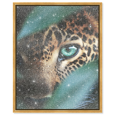 Jungle Watcher III Animals Canvas Print by Oliver Gal, Black Frame, 16 x 20