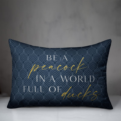Geo Leaf Pattern 10 Throw Pillow