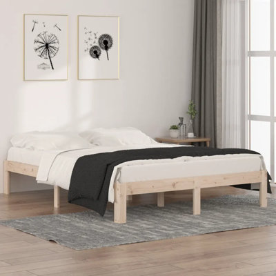 Bed Frame Solid Wood