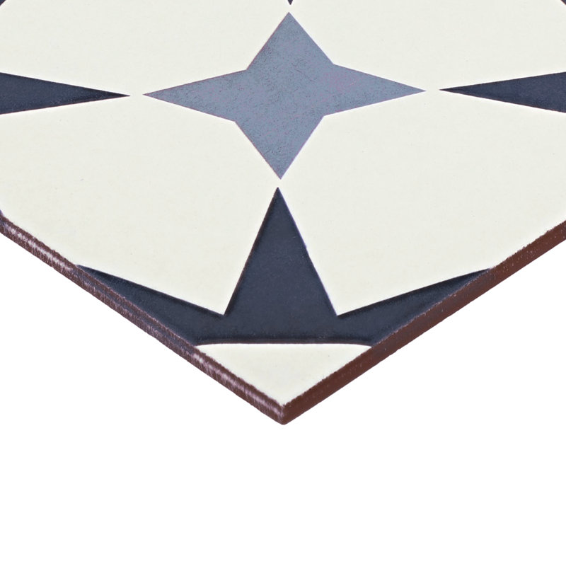 Daltile Memoir 12 x 12 Floor Tile (17 PCS Per Carton) (16.49 SQFT Per Carton), Cosmo Blue